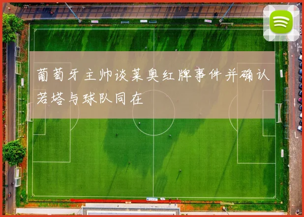葡萄牙主帅谈莱奥红牌事件并确认若塔与球队同在